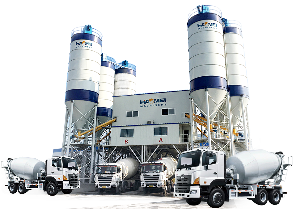 HZS180 Stationary Concrete Batching Plant