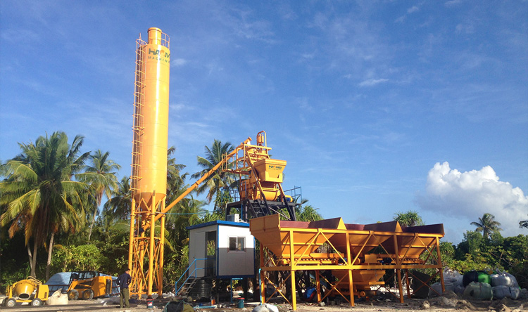 HZS35 Stationary Concrete Batching Plant