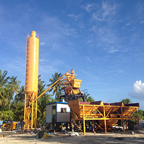 HZS35 Stationary Concrete Batching Plant