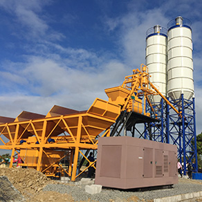 HZS75 Stationary Concrete Batching Plant