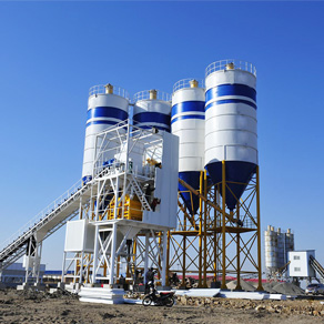 HZS90 Stationary Concrete Batching Plant