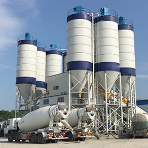 HZS180 Stationary Concrete Batching Plant